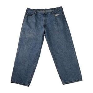 Levis 560 Jeans Mens Size 44x30  Tapered Fit High Rise Blue Denim Pants